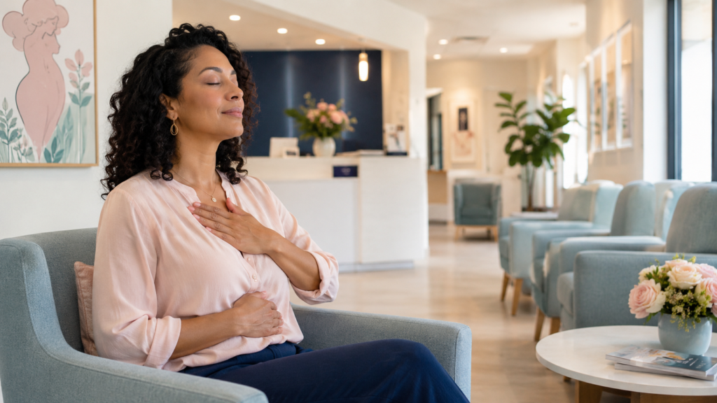 calm wellness moments for women’s health