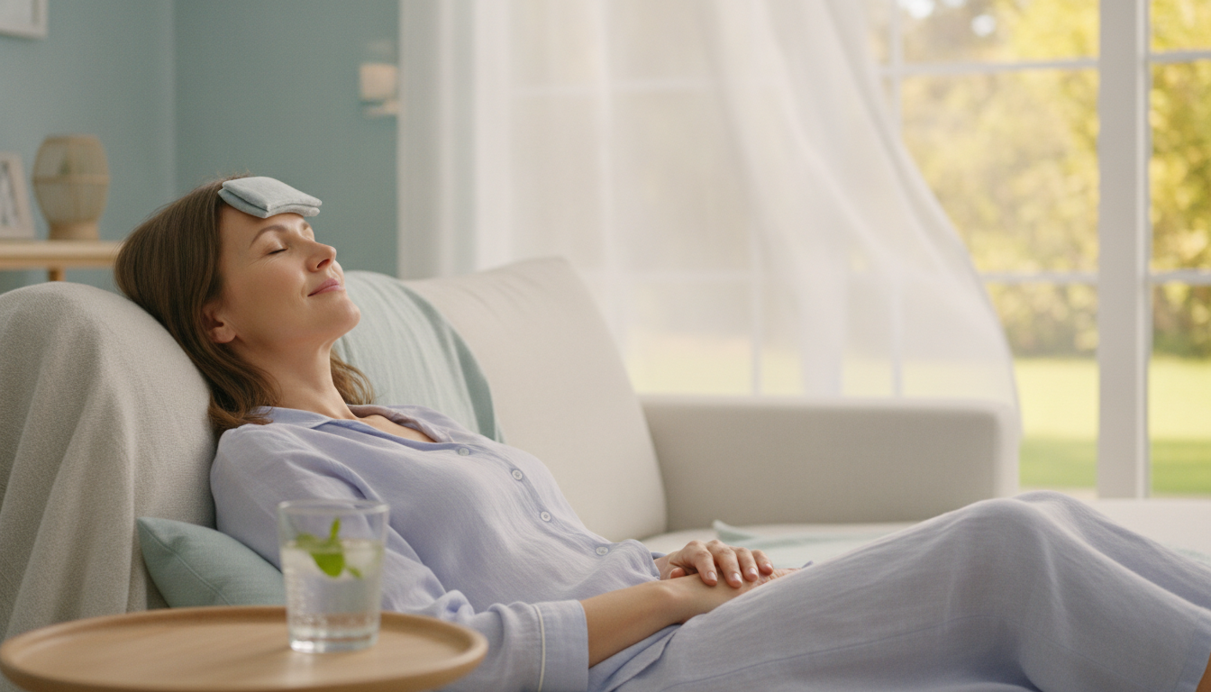 Managing hot flashes